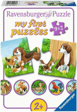 Ravensburger Pussel för barn - 05072 Husdjursfamiljer - Mitt första 9X2-pussel - Pussel för 2-åringar Pussel Naty Shop Standardtitel
