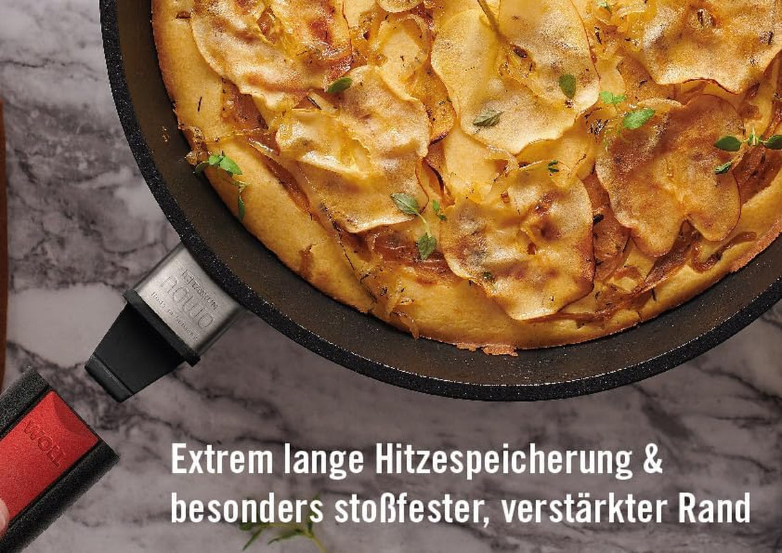 Woll Nowo Titanium Kasserole - Induktiv -, Ø 32 Cm, 8 Cm Hoch, 5,5 Liter, Mit 2 Seitengriffen - Geeignet Für Alle Herdarten Formar och brickor för bakning Naty Shop
