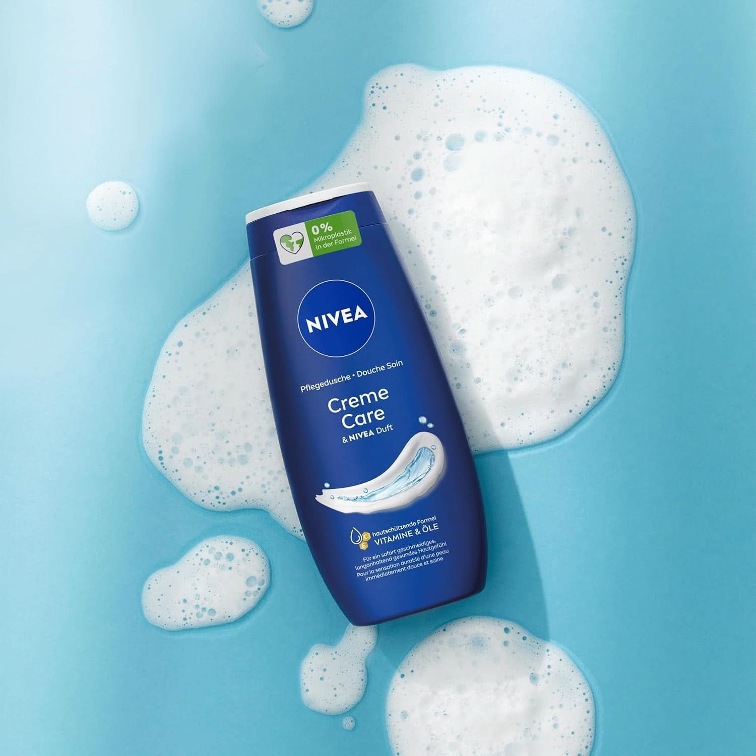 NIVEA Creme Care, duschgel med vitaminer och eteriska oljor, 250 ml dusch och bad Naty Shop