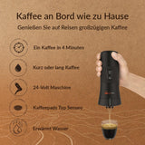 Handpresso - Handkaffebil 21010 | Espressomaskin med Senseo kapslar för lastbilar 24V | 24V lastbil espressomaskin, resekapsel espressomaskin | 24V lastbil espressomaskin för resor