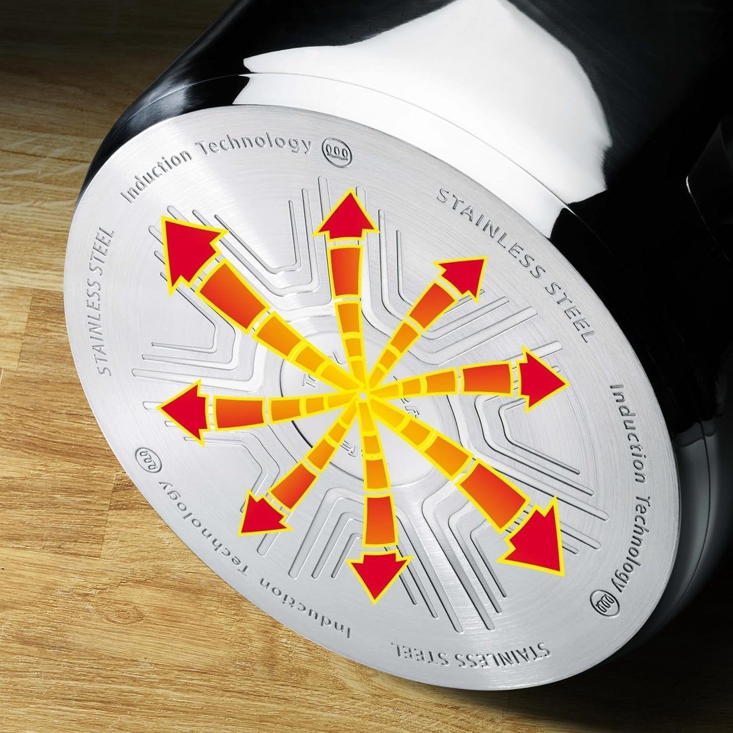 TEFAL VIRTUOSO panna 28 cm, rostfri panna, induktionsgrytor och kastruller Naty Shop