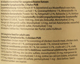 GranataPet Symphony No. 5 Pure Chicken, spannmål och sockerfri kattmat, filéer i naturlig gelé, delikat våt kattmat, 6 x 200g