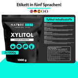 Nature Diet Xylitol, 1 kg sötningsmedel Naty Shop