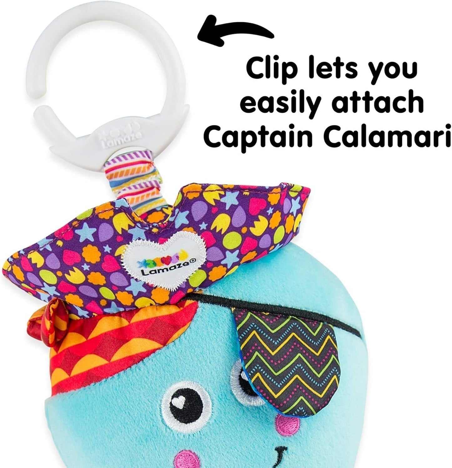 Lamaze Kids Toy Captain Squid, Octopus Pirate Clip & Go, högkvalitativ leksak för småbarn & Diego Kids Toy, Flying Dragon Clip & Go, högkvalitativ leksak för småbarn Bebe Naty Shop Toys