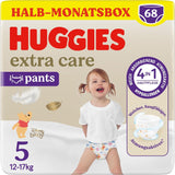 Huggies Extra Care Pants Disney Design Storlek 5 68 Blöjor (2x34) Halvmånadslåda