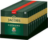 Jacobs Kaffeekapseln Krönung Crema, Intensität 6/12, 10 x 20 Getränke, Nespresso* kompatibel Kaffee Kapseln, 200 Kapseln