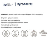 LA TETERA AZUL Ekologisk infusion av ingefära och citron. Ekologiskt te för viktminskning i pyramider. Ingefära och citron. 20 pyramider.