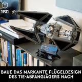 LEGO Star Wars Tie Interceptor Ultimate Collector Series Kreativt byggset för vuxna Starfighter Brick Model Fan Present Samlarobjekt Ucs Set 75382 Byggset Besuche den LEGO-Store