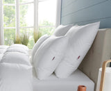 DODO Premium Kudde, 60 X 60 Cm, Medium Comfort, Cloud De Douceur Kudde | Kvalstersäker och fluffig | Percale Cotton + Piping Maskintvättbar i 40 °C Naty Shop standardkuddar Vita 60/60