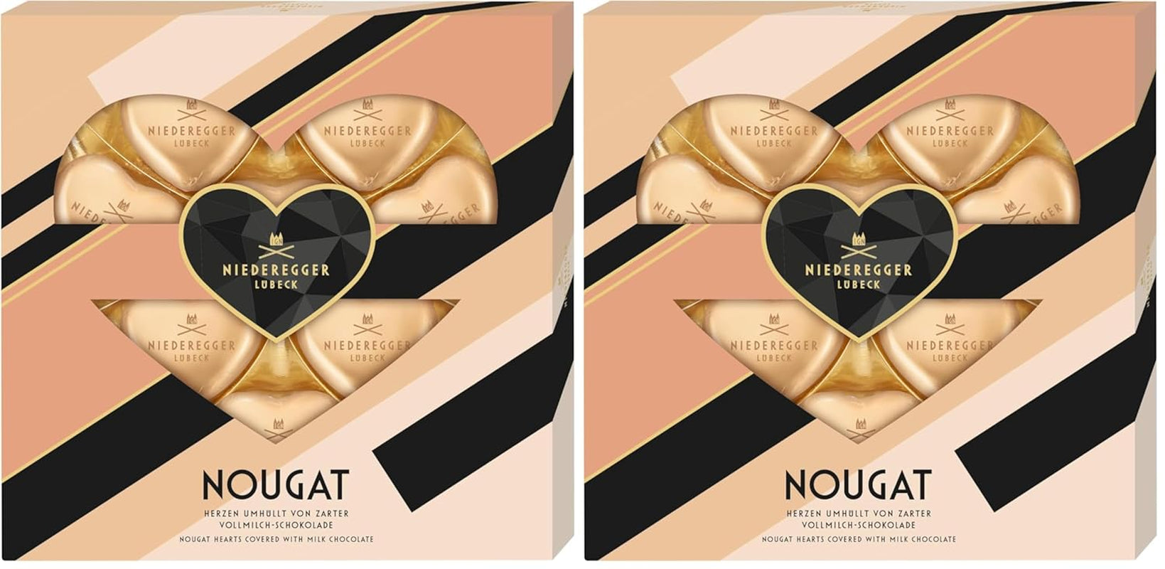 Niederegger nougathjärtan, 125 g