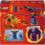 LEGO NINJAGO Arins Battle Mech, Ninja leksak för barn från 4+ Med figurer Inkl. Arin med mini katana, actionfigurer och mekaniker, liten present till pojkar och flickor 71804 Byggset Besuche den LEGO-Store