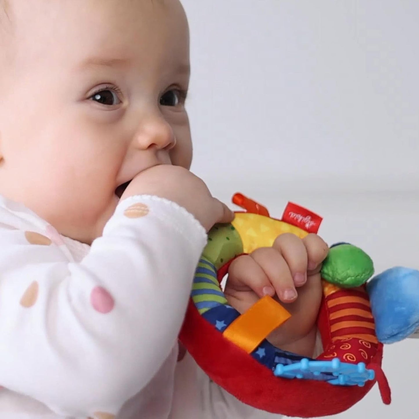 SIGIKID 40490 Aktiv ring Babyaktivitet PlayQ Leksak för flickor och pojkar rekommenderas för barn från 3 månader flerfärgad Babyleksaker Naty Shop
