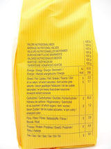 Dialsi stjärnformad pasta, glutenfri majs- och rispasta, bronseldad, 100 % italienska ingredienser, inga tillsatser, tillagas på 8-9 minuter, 300g förpackning