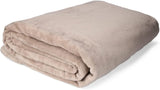 HOMLA Fluffig och varmröd fleecefilt - för soffa och säng Bekväm filt Sofffilt Vardagsrumsfilt - lättskött 150 X 200 cm Rosa Sängar och filtar Besuche den HOMLA-Store Beige Mukava Polyester 200X220 Cm