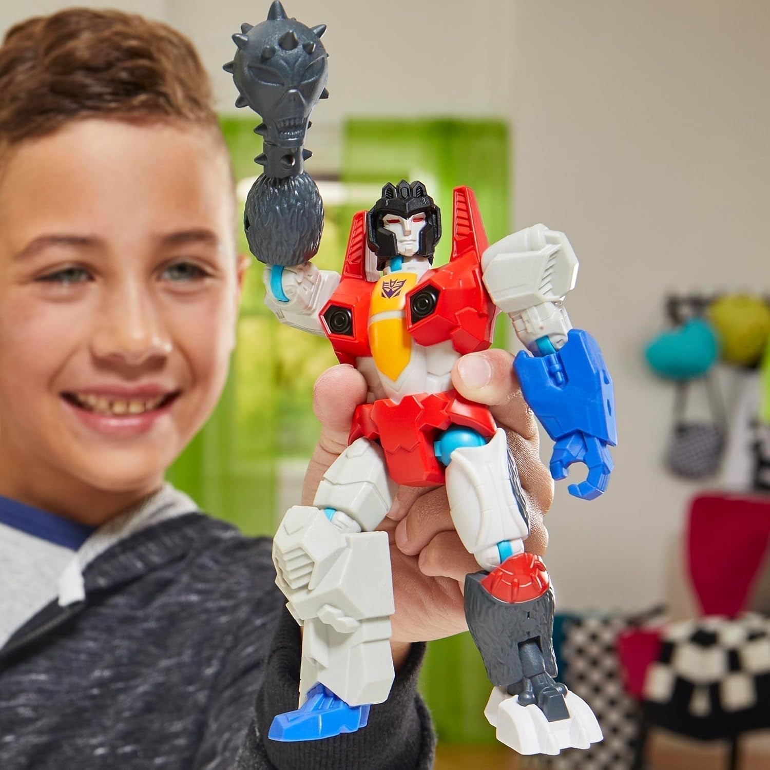 Transformers Mixmashers Starscream Anpassningsbar actionfigur & tillbehör Actionfigurer Naty Shop