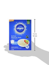 Davert ekologiskt basmatiris i matlagningspåsar, 2 påsar, 250g
