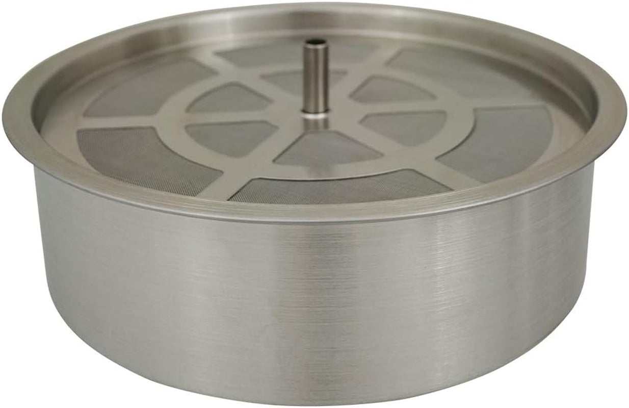Saro espressomaskin med runt filter - 6,75 L / 40 koppar - rostfritt stål - brygg- och varmhållningsfunktion - säkerhetskran - siktglas - 1,5 kW - modell SAROMICA 6005