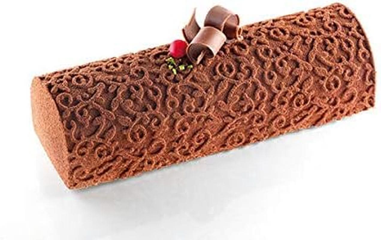 Silikomart Arabesque, Naty Shop Kök Julkaka Bakmatta
