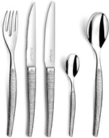 JET bestick med glänsande design, exceptionellt bestickset, 30 delar Naty Shop Kitchen