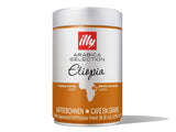 Illy-kaffe, espressobönor från Selection of Arabica från Etiopien - paket innehållande 2 doser på 250g vardera