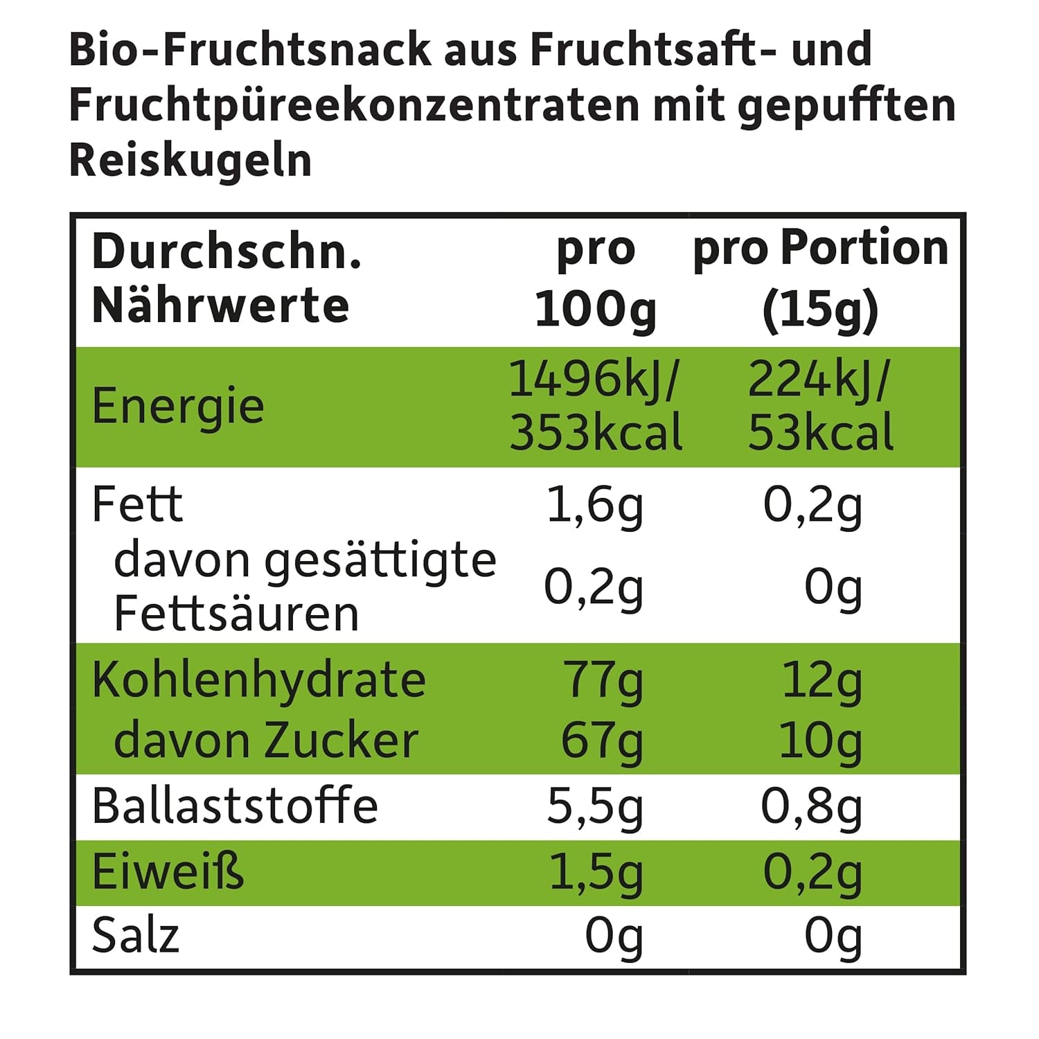 FRECHE FREUNDE Ekologiska fruktgeléer, äppel-, hallon- och risklubbor, fruktigt sött mellanmål för barn, glutenfritt, veganskt, paket med 20 (20 x 30 g)