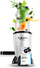 Gourmetmaxx Mr Magic Blender, Smoothie Maker med Xxl Naty Shop tillbehörspaket