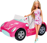 Simba Steffi Love Beach Car Doll i cool sommaroutfit med strandvagn 29cm Ålder 3+