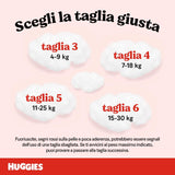 Huggies Ultra Comfort-blöjor, storlek 4 (7-18 kg), Disney Design, Value Pack, 150 stycken