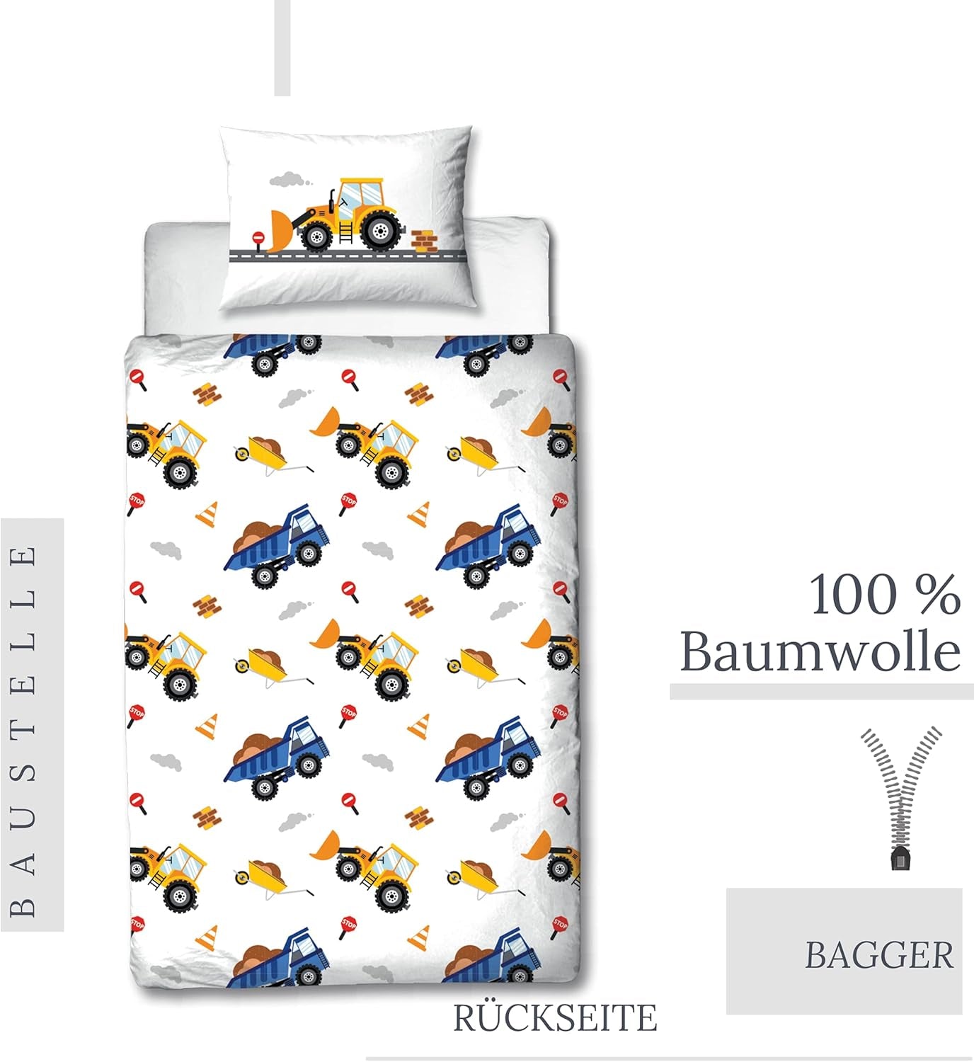 Sängkläder för barn, bomull Sängkläder - barn Naty Shop