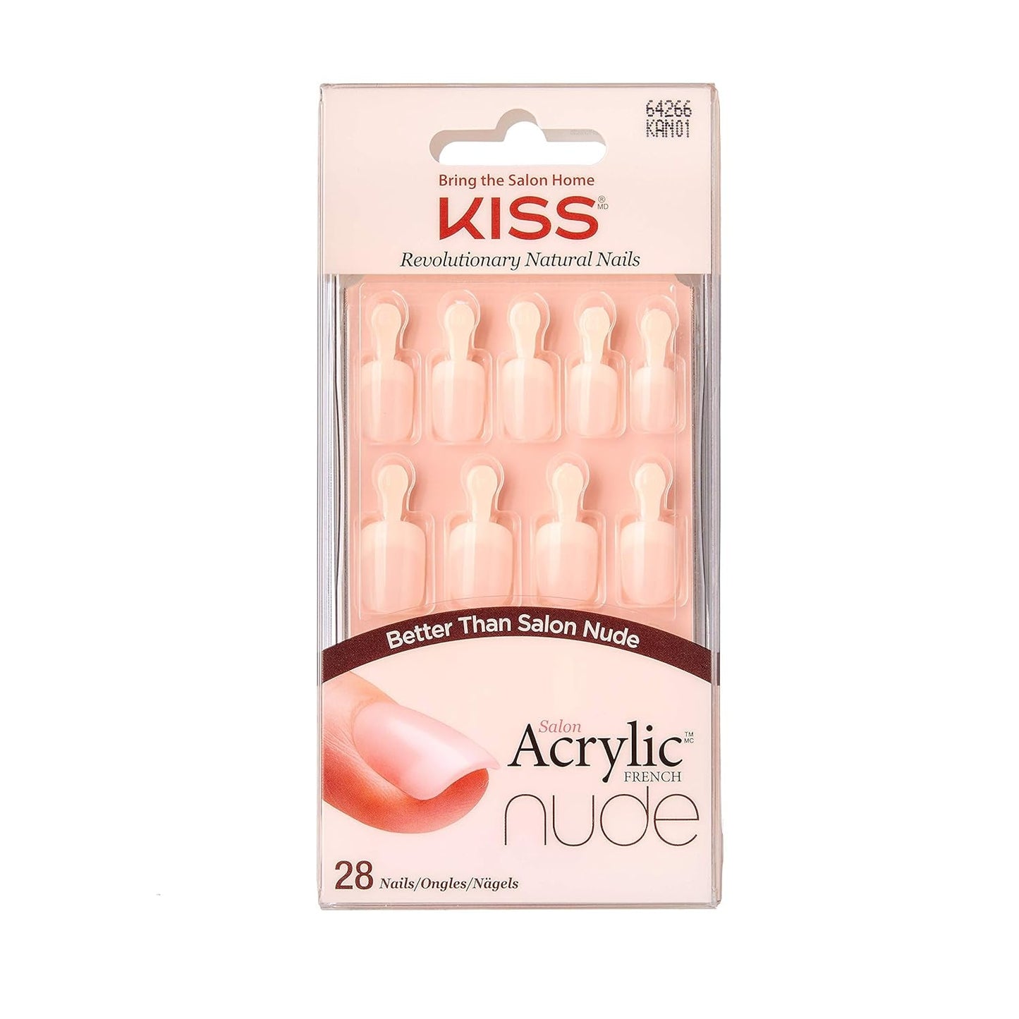Kiss Nude Nails Cashmere & Nude Nails Fantastiska naglar
