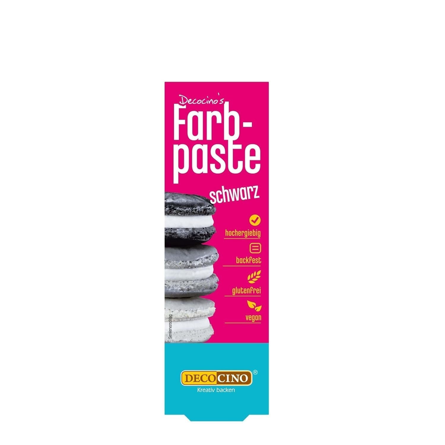 DECOCINO rosa färgpasta - 20 g - Livsmedelsfärg, perfekt för att färga tårtor, fondant och krämer - Fri från azofettsyror och gluten