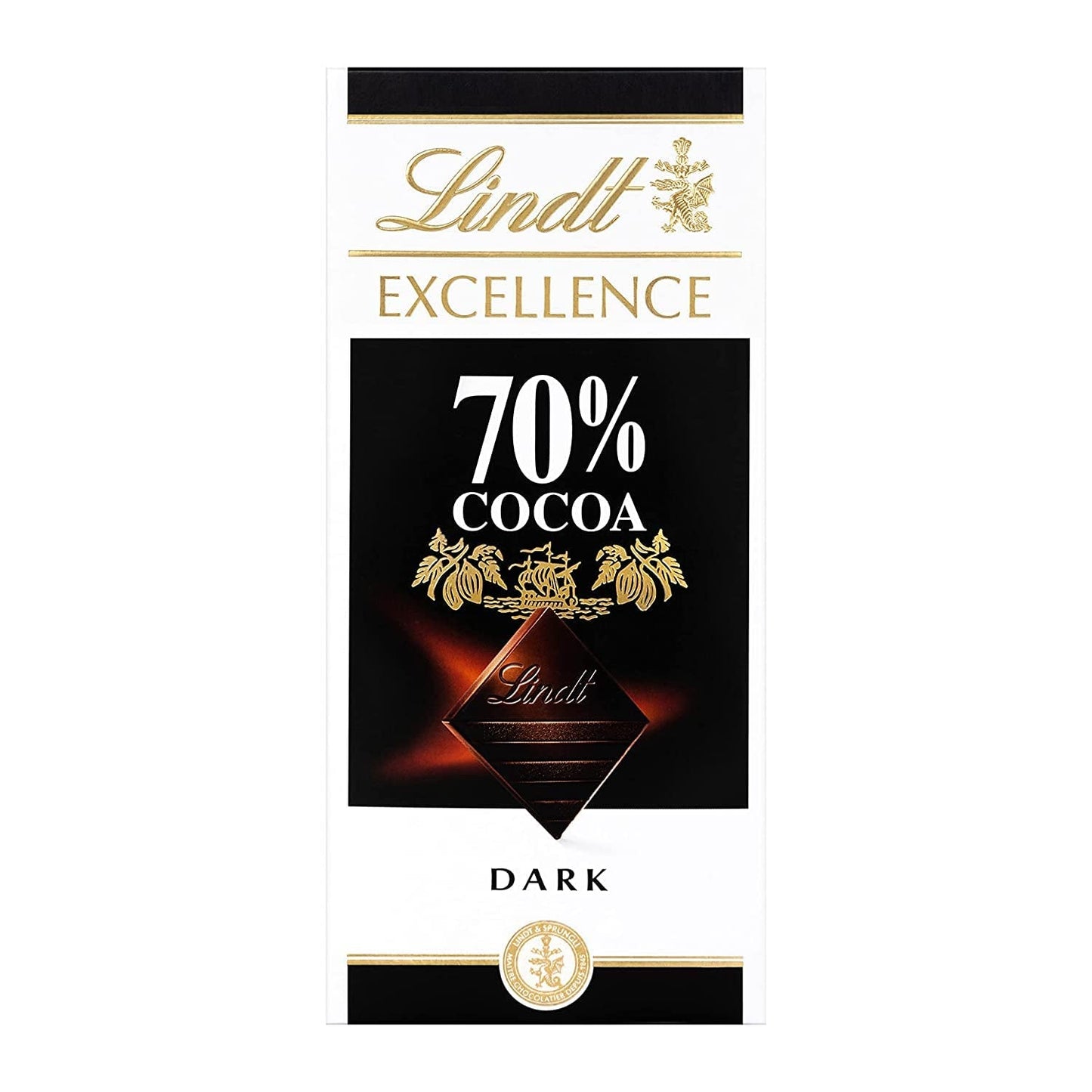 Lindt Choklad | Bar EXCELLENS 85 % kakao | 100g | Extra mörk choklad | Vegansk chokladkaka