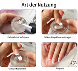 Biutee Nagelstämpel 30 delar Nagelstämpel Set Nagelmall Nagelstämpling Djur Blommor Bilder Nagelstämpelplatta med 2 stämplar 2 skrapor Nageldesign Tillbehör Fransk nagelstämpel