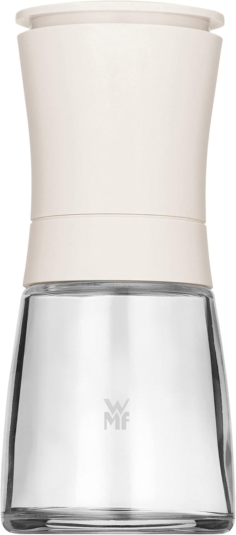 WMF Trend salt- eller pepparkvarn 14 cm, utan fyllning, keramisk kvarn, plast, glas, vit Kvarn och skivare Naty Shop Single