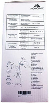 Mobiclinic ®, Manuell bröstpump, europeiskt märke, ergonomiskt handtag Tillbehör Mat och amning Bebe Naty Shop