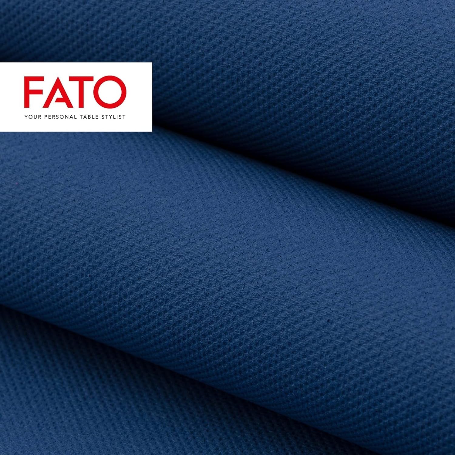 - Mjuka och skonsamma engångspappersservetter 40-pack silkespapper, storlek 38X38 vikta i 4 2 lager nattblå färg 100 % rent cellulosapapper Fsc-certifierat (paket med 3)