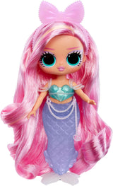 LOL Överraskning! Tweens - Lola Waves Mermaid - Modedocka med färgskiftande svans, rörlig fena och vackra tillbehör - Leksak för barn och samlare från 4 år och uppåt