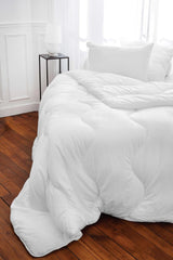 Toison D'Or Natural Duvet Silkydor, 380 satin bomull, 240 X 280 cm, vit Naty Shop Täcken och täcken Queen White (U.K. Standard)