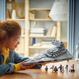 LEGO Star Wars Imperial Star Destroyer, rymdskeppsset, byggleksak, Darth Vader och Cal Kestis lekset, födelsedagspresent för pojkar, flickor och fans 75394 Byggset Besuche den LEGO-Store
