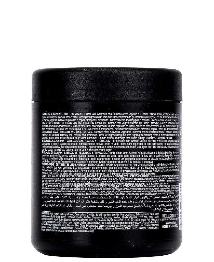 Echosline Karbon 9 Organic Vegan Charcoal Mask (1000ml) Naty Shop Hårmask