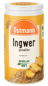 Ostmann Gewürze - Ingwer gemahlen | Återvinningsbar & återvinningsbar Verpackung | 30 g i der Streudose