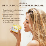 Intea Chamomile - Blond Reflections Hair Mask - Återfuktar och ger näring åt blont hår - 250 ML Naty Shop Hair Mask