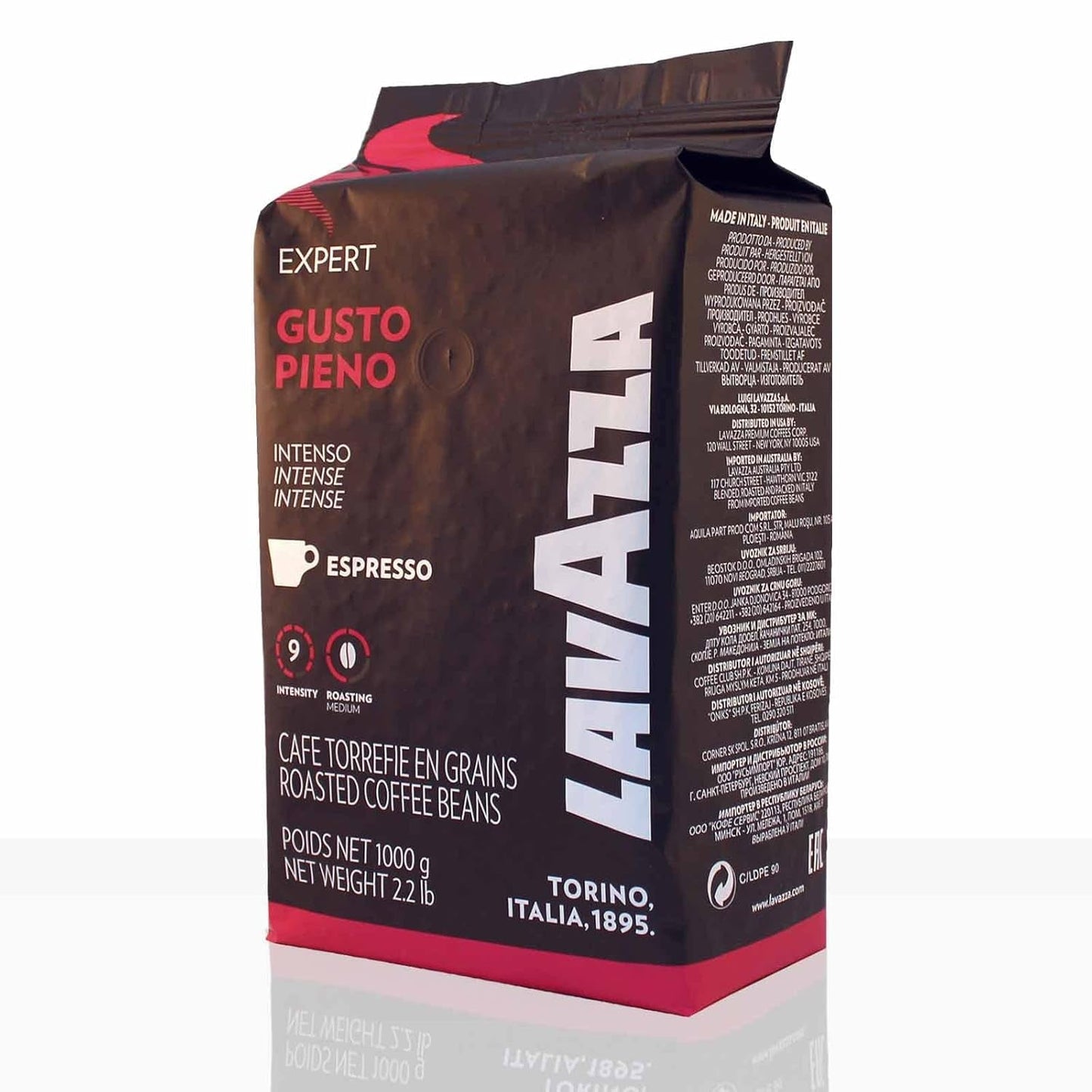 Lavazza - Expert Gusto Pieno bönor -1kg