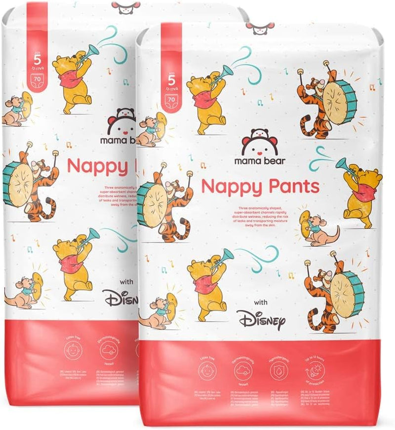 Amazon Märke: Mama Bear Disney storlek 6 (15+ kg) - månadspaket, vit, 120 stycken (2 förpackningar om 60)