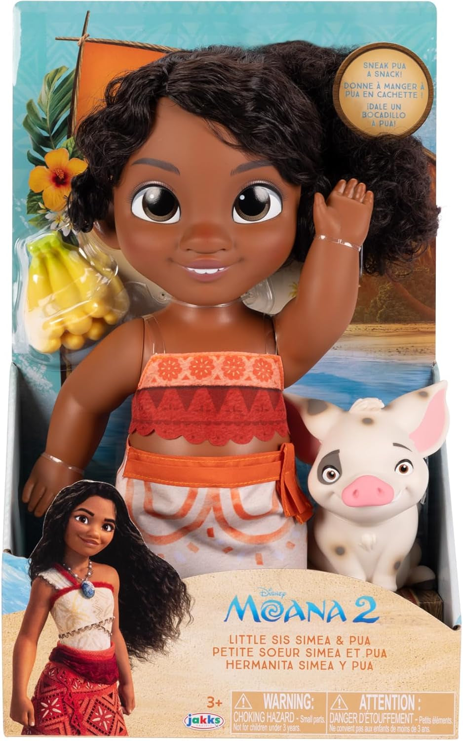 Moana 2 Vaiana 2 Lillasyster Simea 27 Cm Cu Pua Dolls Naty Shop
