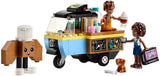 LEGO Friends Rolling Café Liten bakleksak för barn, present till flickor och pojkar 6 år, pedagogisk leksak med Aliya, Jules och Aira the Dog 42606 Byggset Beuche den LEGO-Store