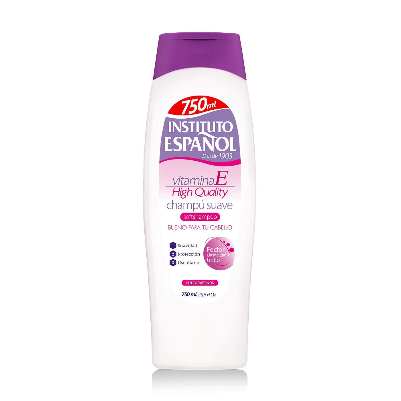 Champu Extra Suave Baby Line - 300 Ml. Barn - Bad och hudvård Naty Shop 1 st (1 pack) blommig