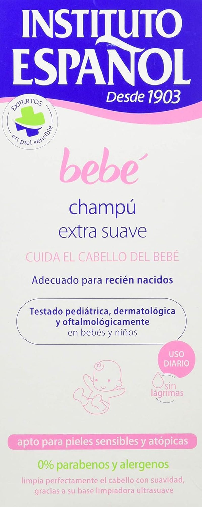 Champu Extra Suave Baby Line - 300 Ml. Barn - Bad och hudvård Naty Shop