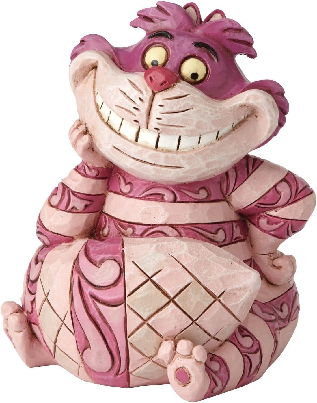 Cheshire Cat Mini Figurine Statyetter och skulpturer Naty Shop Single
