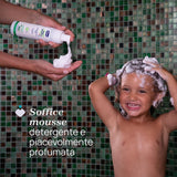 Chicco KIDS - ÖMLIG HUD - 2 I 1 MOUSSE: SCHAMPO OCH KONDITIONERING, 150 ml Barn - Bad och hudvård Naty Shop